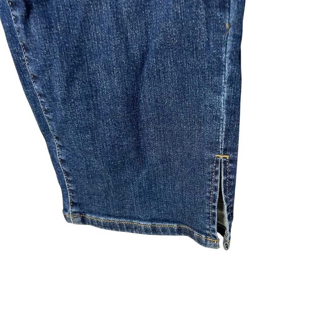 Judy Blue Center Stage High Rise Straight Leg Cropped Jeans Size 7/28 JB88127 - Picture 5 of 8